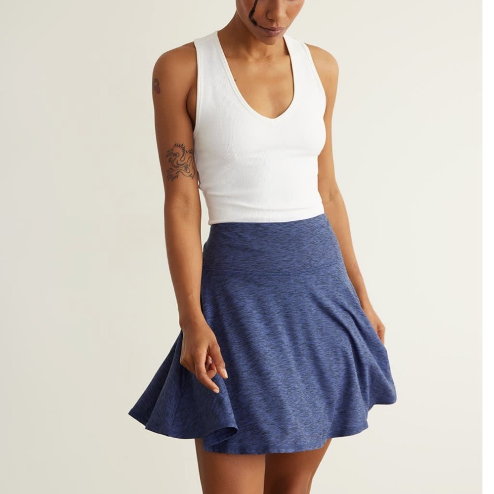 Blue Mini Skirt with Built in Shorts (Skort) NWT various sizes
